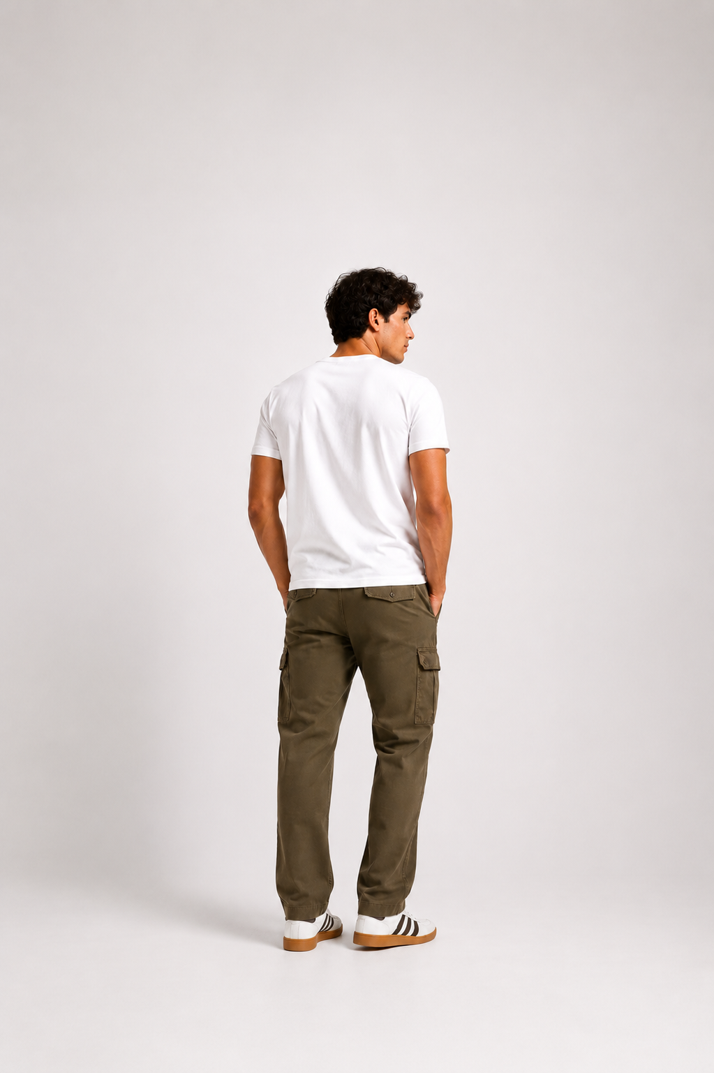 Men's Olive Cargo Pants