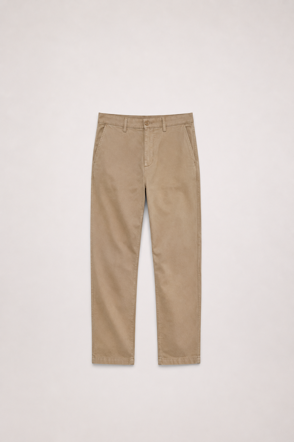Men's Classic Beige Chino Pants