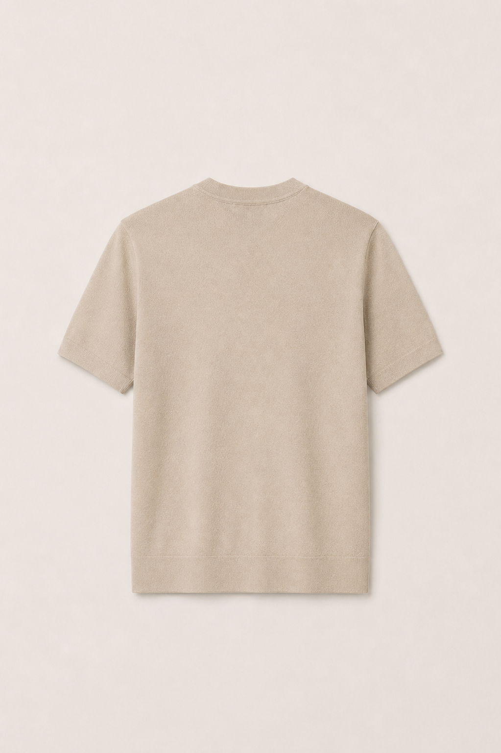 Beige men’s T-shirt