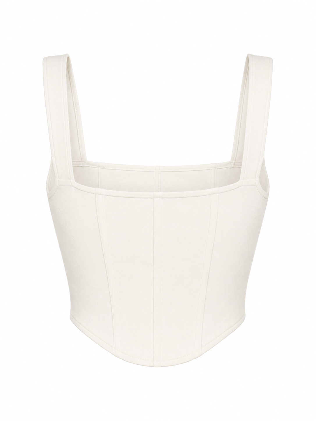 Structured Cream Corset Top