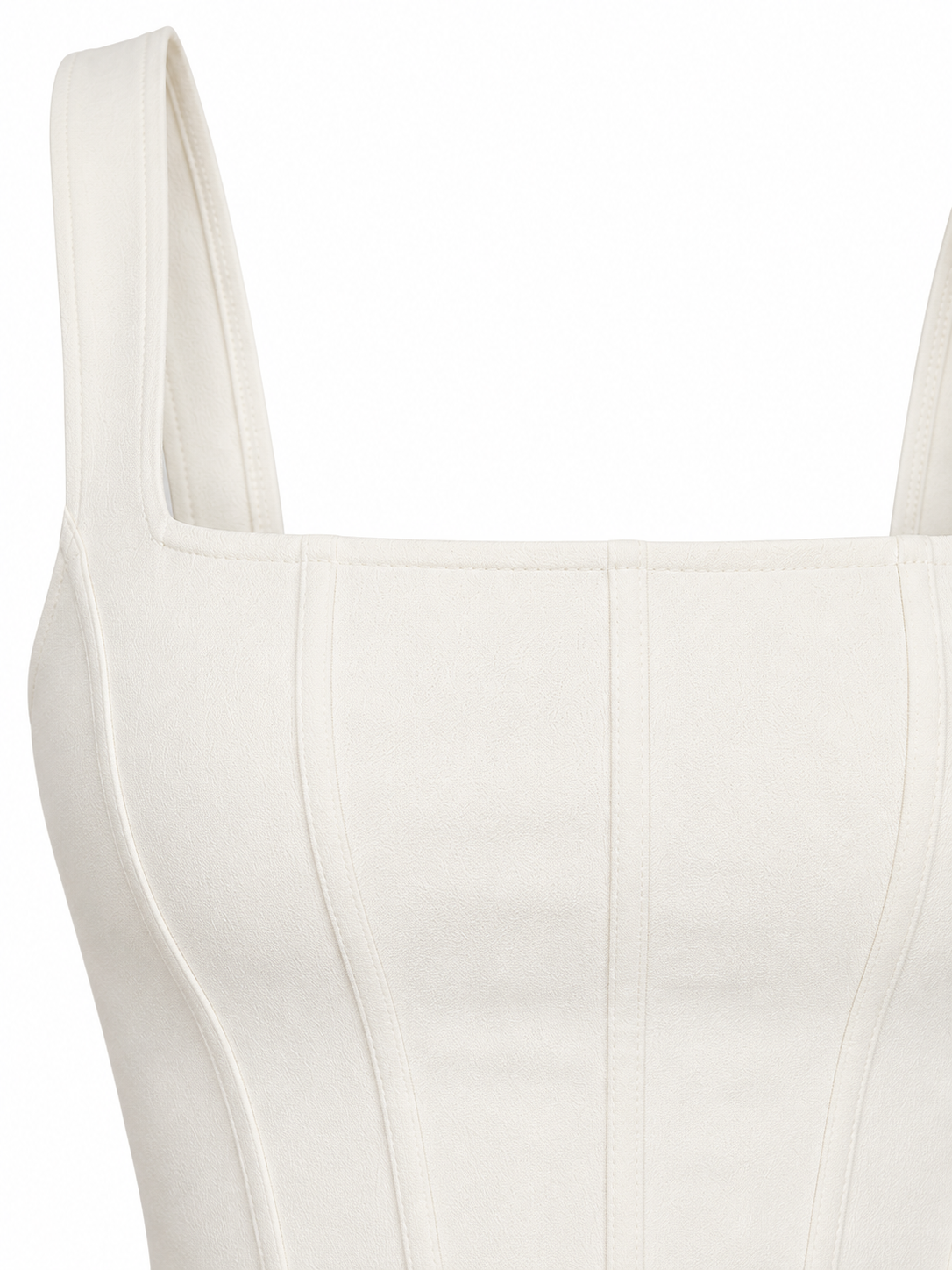 Structured Cream Corset Top